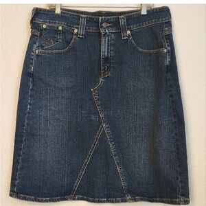 Levi’s Denim A-Line Skirt